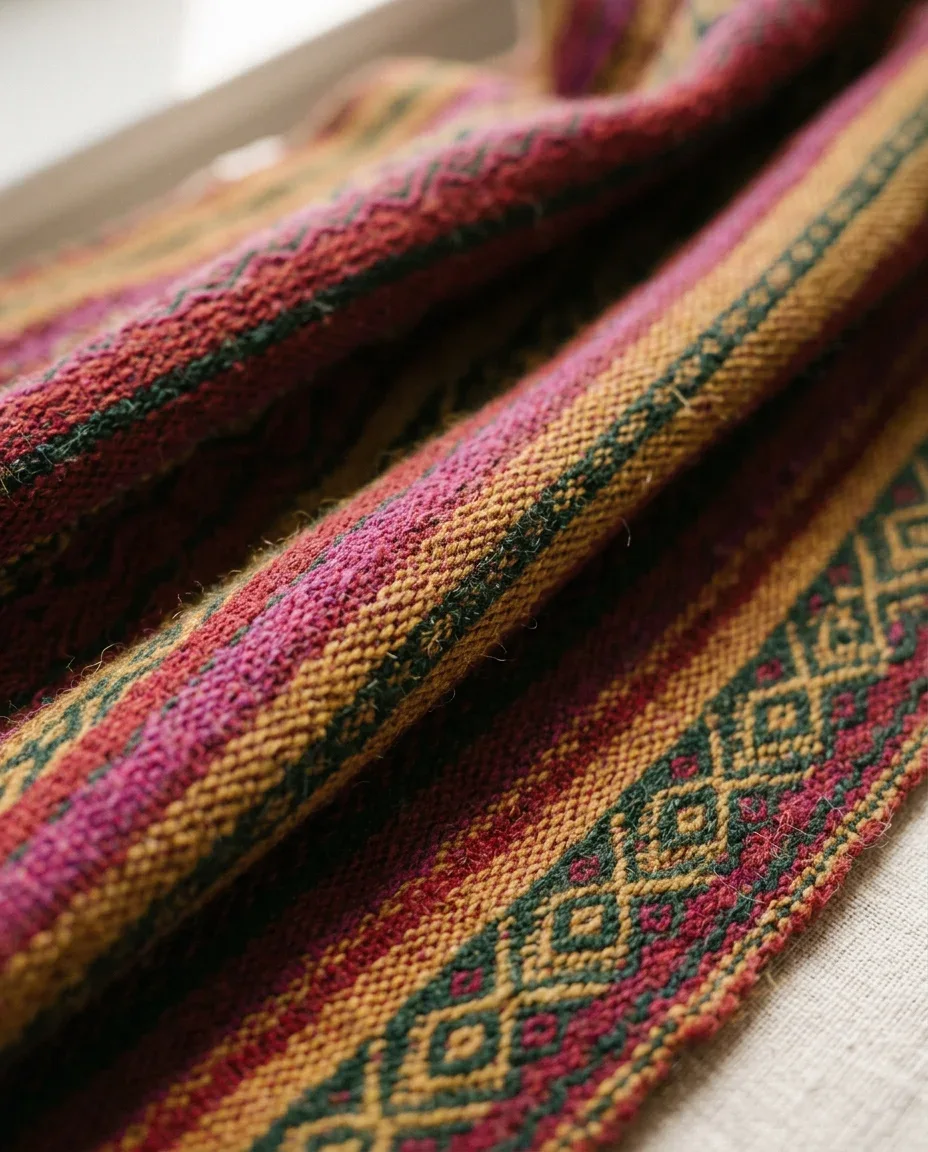 Andean from Cusco, Peru, close up